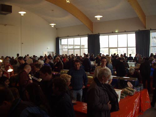 Geschäftiges Treiben auf der Aquaristika